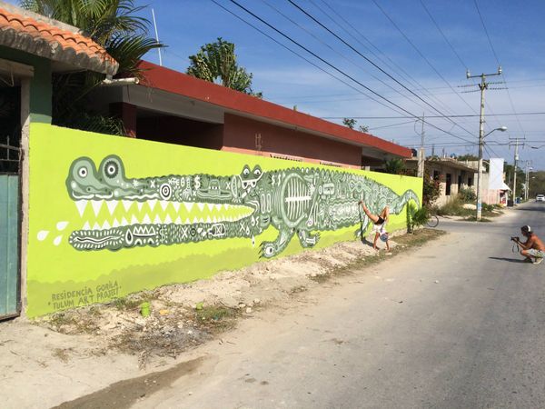 Guitar in Tulum